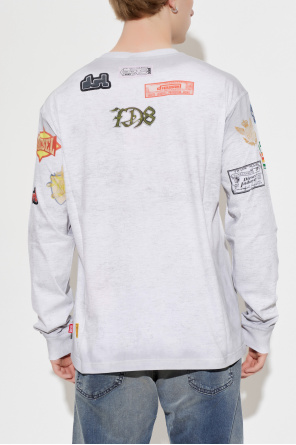 Diesel Camiseta ‘T-NORME-LS-PATCHES’