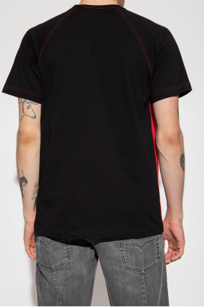 Diesel 'T-RAGLEN' patched T-shirt