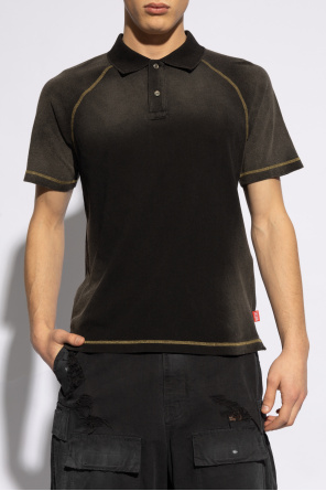 Diesel ‘T-RASMITH’ polo corte shirt with short sleeves