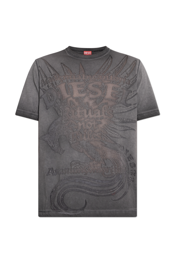 T-shirt `T-RAWJUST-AA1` od Diesel
