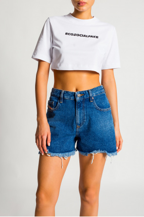 Diesel Cropped T-shirt