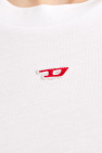 Diesel WHITE ‘T-REG’ T-shirt with logo