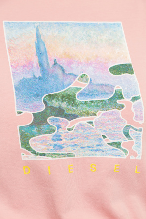 Diesel ‘T-Reg’ patterned T-shirt