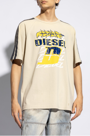 Diesel T-shirt ‘T-ROXT-STRIPE’