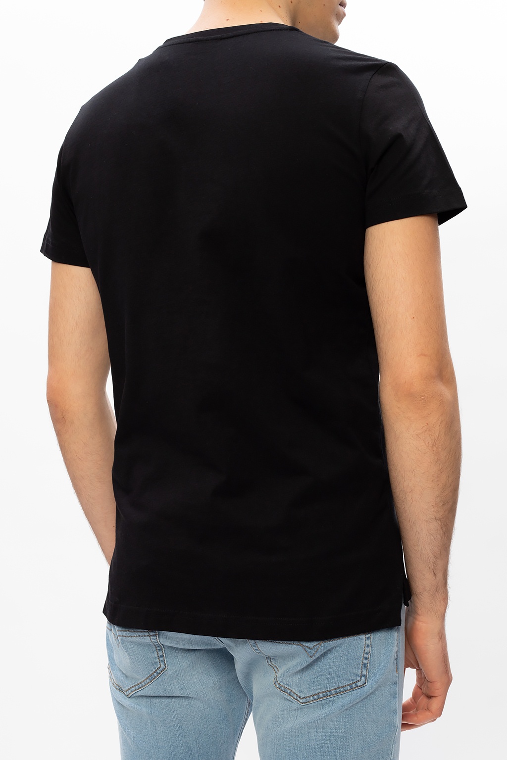 T-RUBIN-POCKET-J1 Man: T-shirt with Copyright embroidery