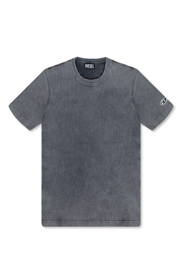 Diesel ‘T-Ruffle’ ribbed T-shirt