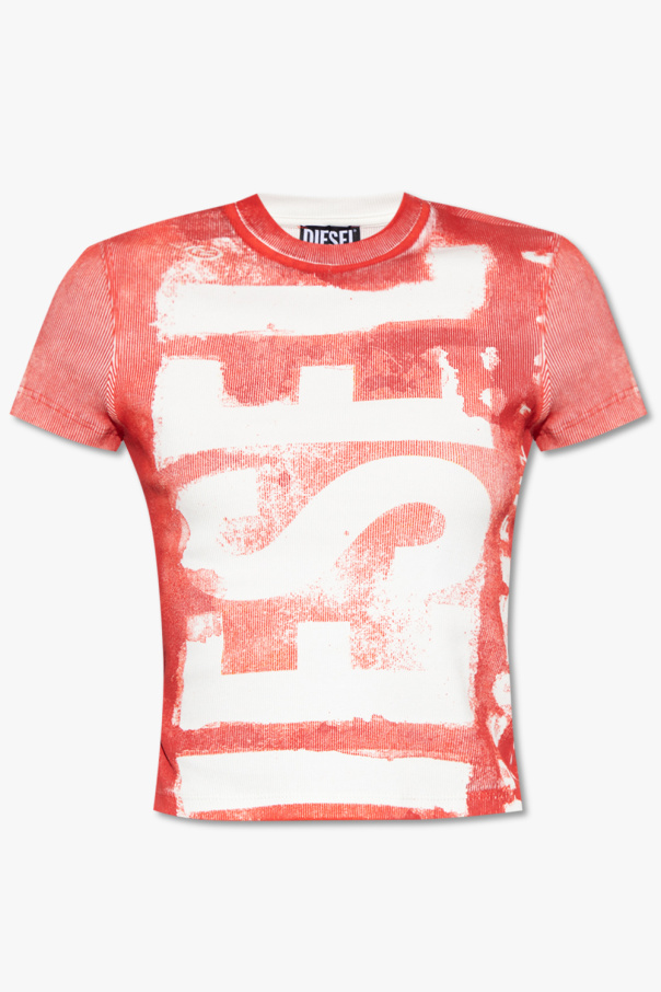 Diesel ‘T-SKINZY-DSL’ T-shirt with logo