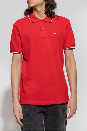 Diesel ‘T-SMITH-DOVAL-PJ’ amarelo polo shirt