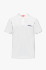 Mens White Jersey polo rosso Shirt