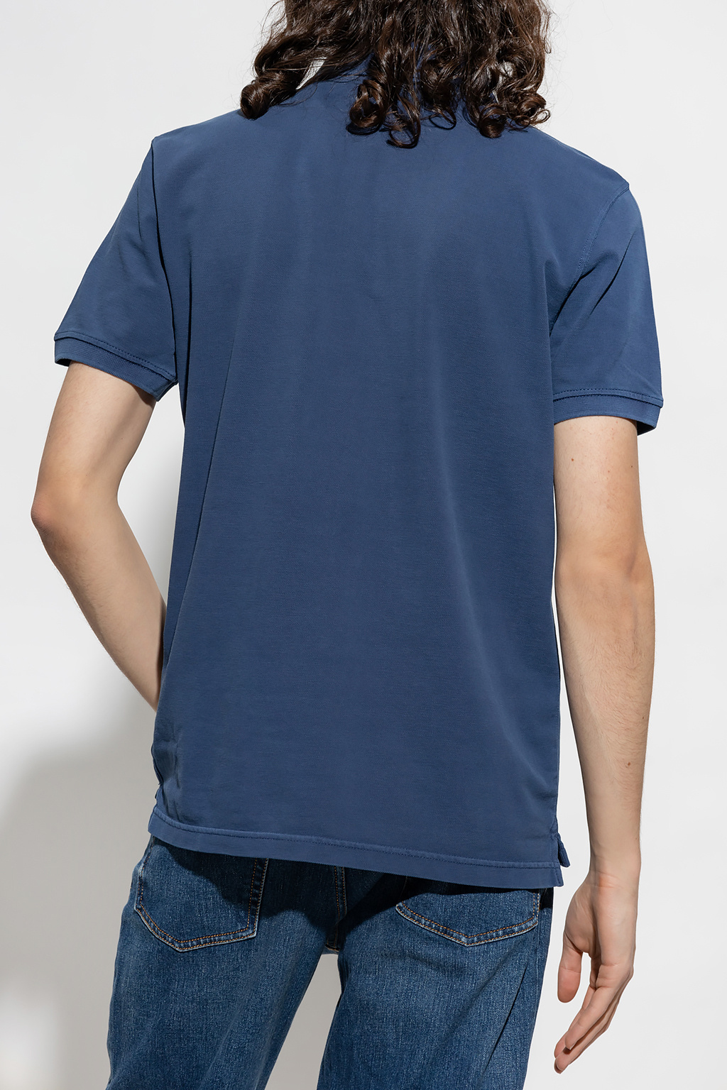 Diesel ‘T-SMITH-IND’ polo fit shirt with logo