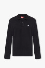Diesel BLACK ‘T-SMITH-LS-DOVAL-PJ’ polo shirt