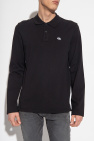 Diesel BLACK ‘T-SMITH-LS-DOVAL-PJ’ polo shirt