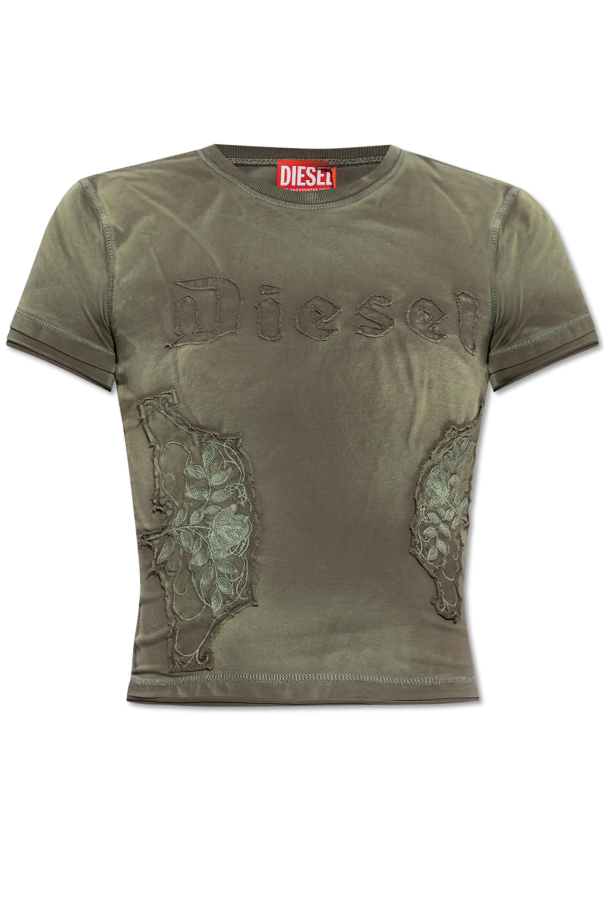 Diesel Krótki t-shirt `T-UNCUT`