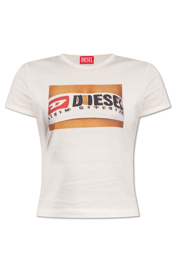 Diesel T-shirt z logo ‘T-UNCUTIE’