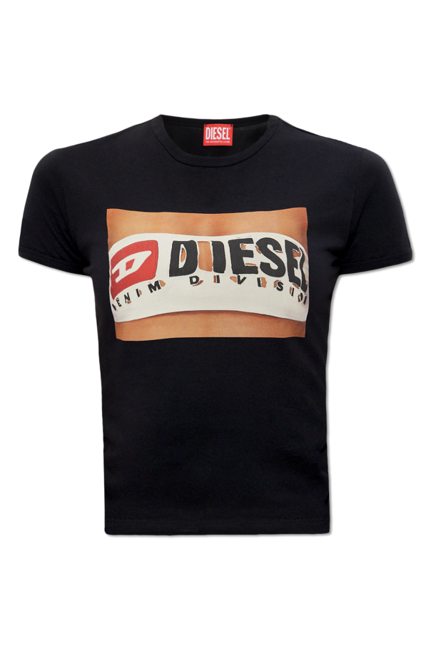 Diesel ‘T-UNCUTIE-LONG’ T-shirt with print