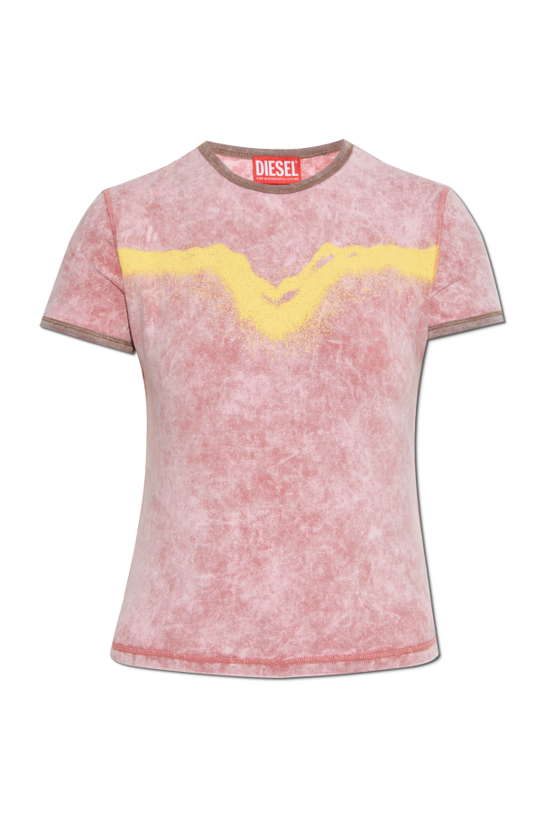 Diesel T-shirt T-UNCUTIE-LONG-Q3