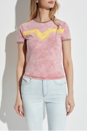 Diesel T-shirt T-UNCUTIE-LONG-Q3