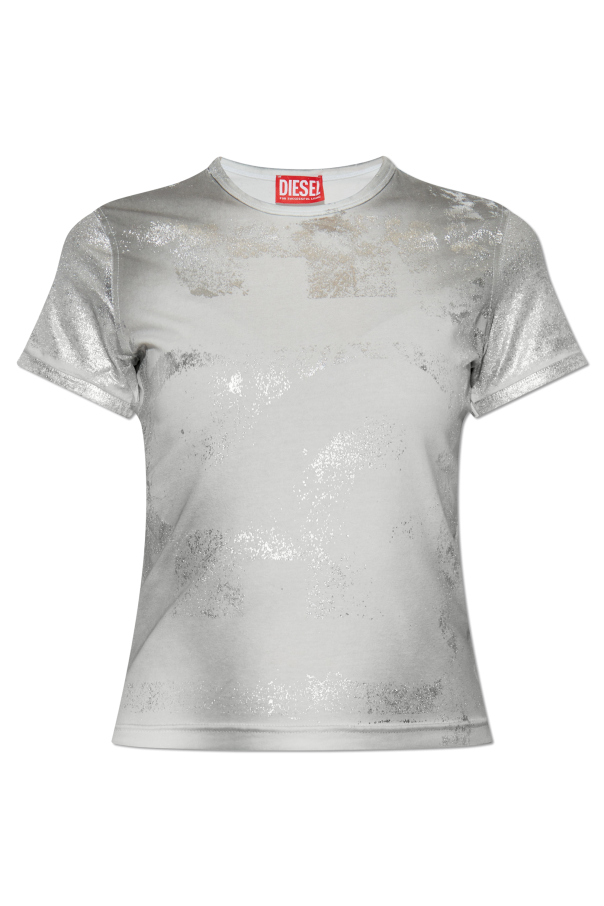 Diesel T-shirt T-UNCUTIE-LONG-Q5