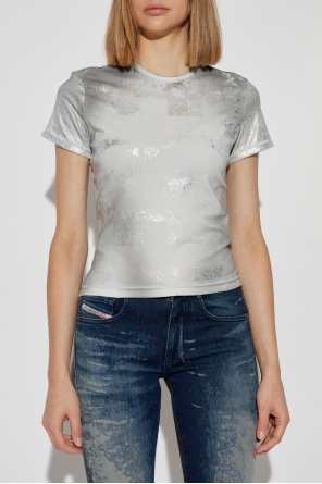 Diesel T-shirt T-UNCUTIE-LONG-Q5