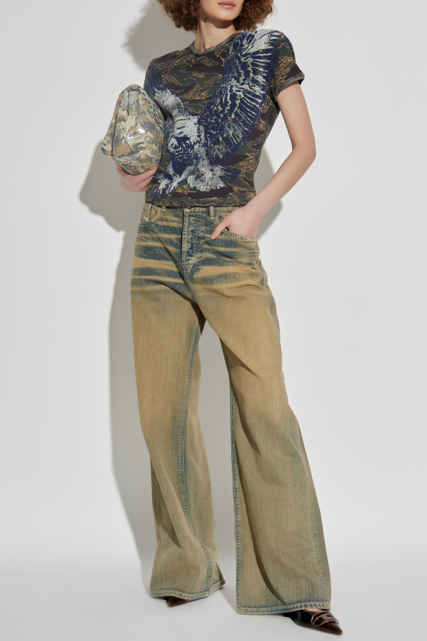 Diesel Camiseta `T-UNCUTIE-LONG-R1`