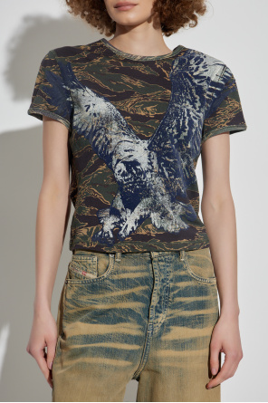 Diesel Camiseta `T-UNCUTIE-LONG-R1`