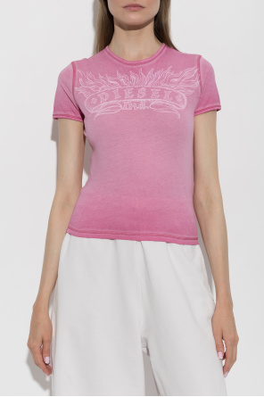 Diesel T-shirt ‘T-UNCUTIES-LONG-AA2’
