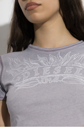 Diesel T-shirt ‘T-UNCUTIES-LONG-AA2’