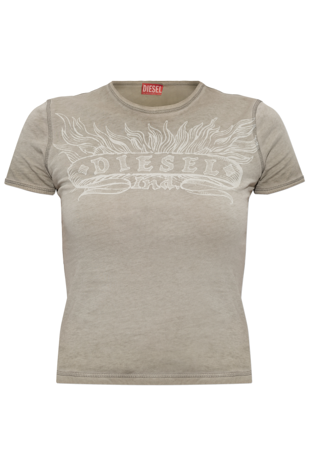 T-shirt ‘T-UNCUTIES-LONG-AA2’ od Diesel