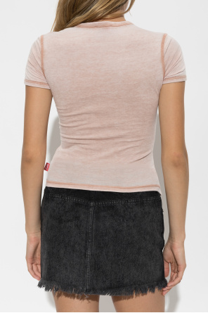 Diesel T-shirt ‘T-UNCUTIES-LONG-AA3’