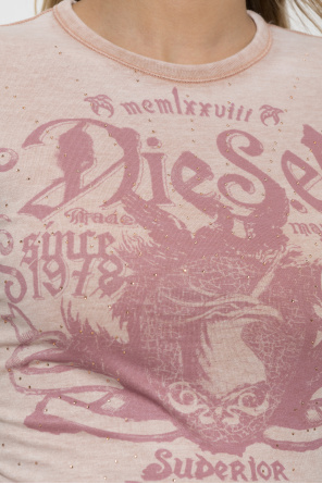 Diesel T-shirt ‘T-UNCUTIES-LONG-AA3’