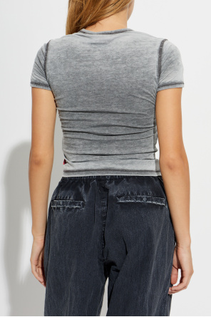 Diesel T-shirt ‘T-UNCUTIES-LONG-AA3’