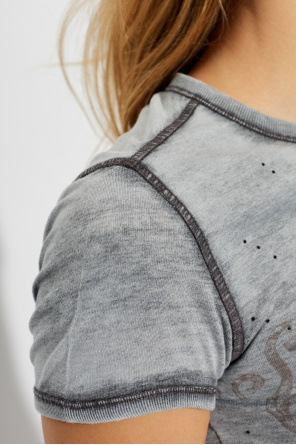 Diesel T-shirt ‘T-UNCUTIES-LONG-AA3’