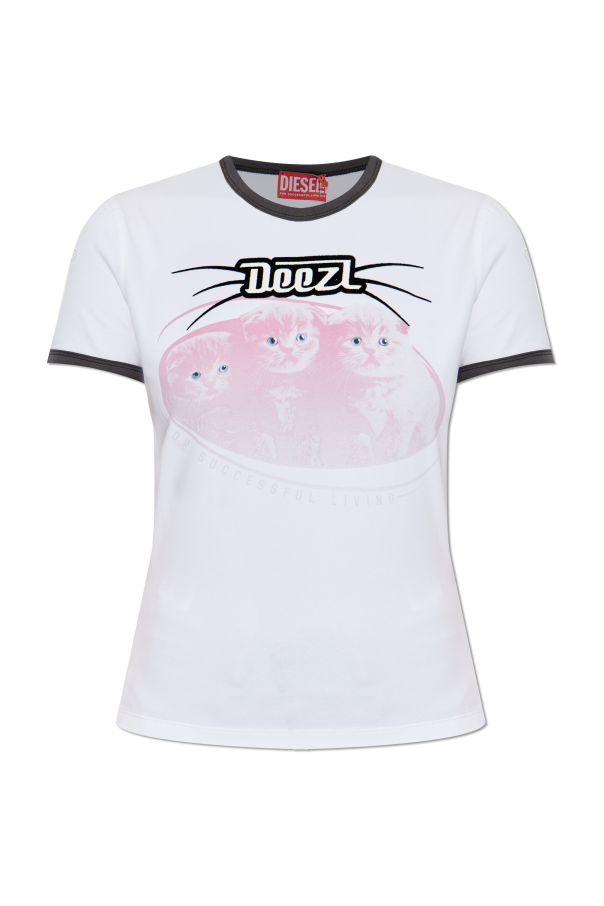 T-shirt `T-UNCUTIES-LONG-R13` od Diesel