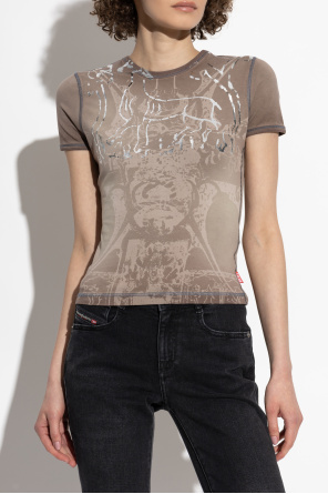 Diesel Top T-UNCUTIES-LONG-R