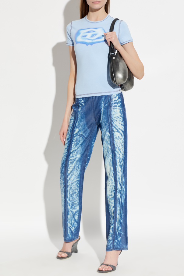 Diesel T-Shirt `T-UNCUTIES-LONG-S3`