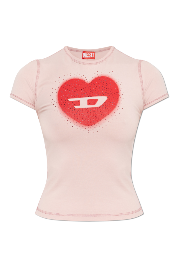 T-shirt ‘T-UNCUTIES-LONG-S5’ od Diesel