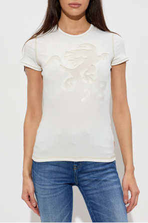 Diesel T-shirt `T-UNCUTIES-LONGER-AA1`