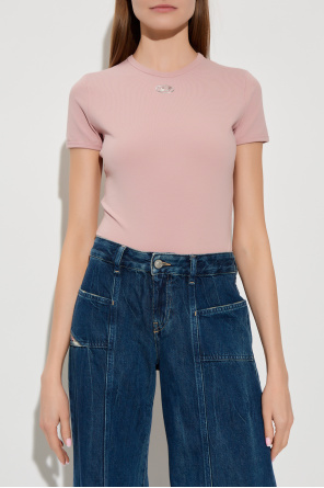 Diesel T-Shirt `T-UNCUTIESLONG-OD`