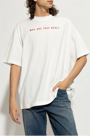 Diesel T-shirt z nadrukiem ‘T-WASH-E5’