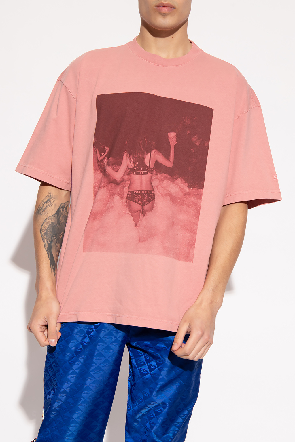 Diesel ‘T-WASH-E6’ printed T-shirt