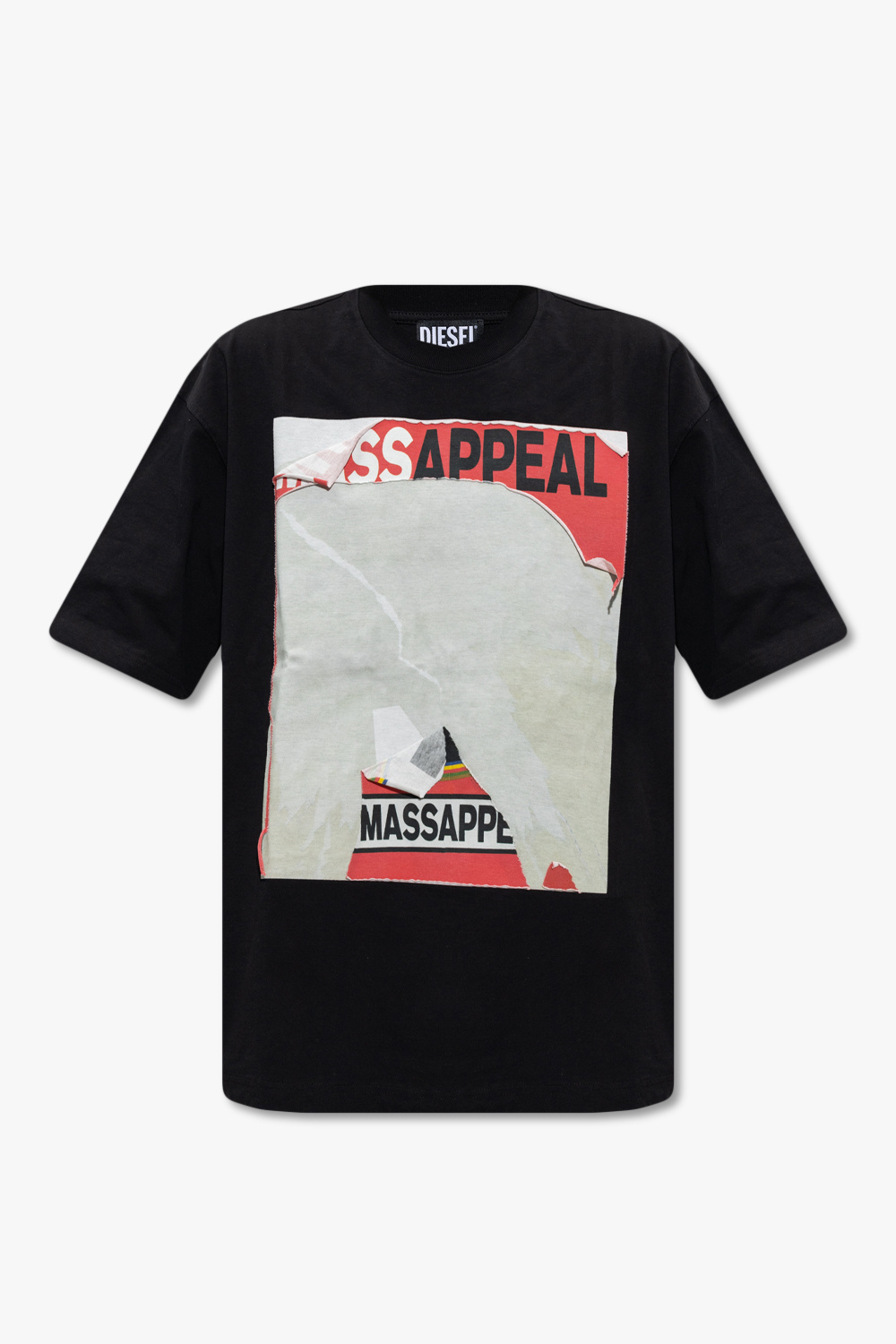 Diesel ‘T-WASH-F1’ patched T-shirt