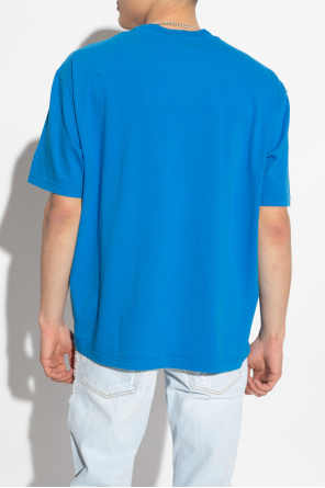 Diesel ‘T-WASH’ T-shirt Cropped with print
