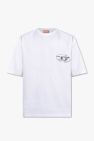 Dickies T-Shirt in gebrochenem Weiß mit Rückenprint