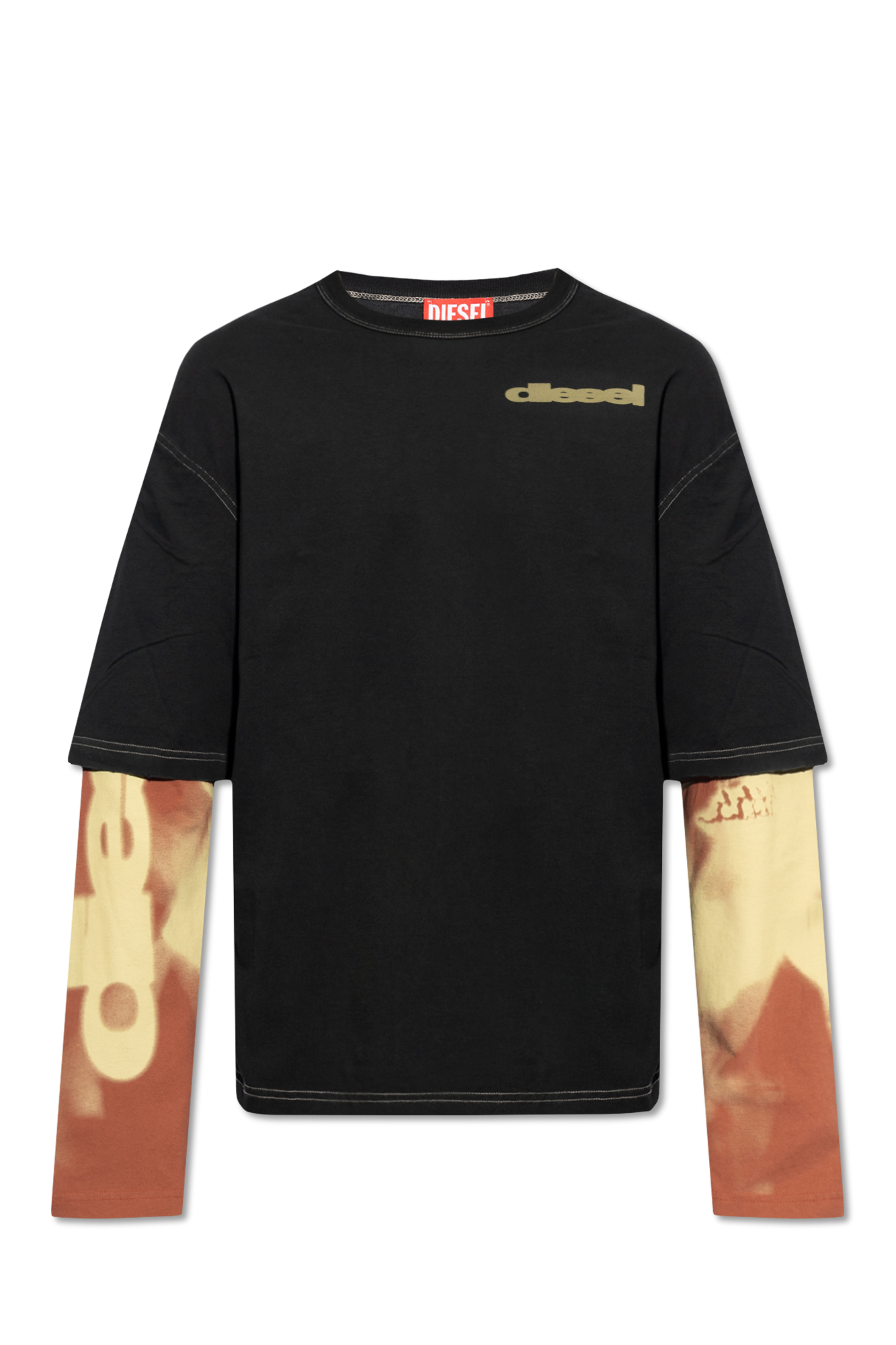 Diesel ‘T-WESHER-N3’ T-shirt with long sleeves