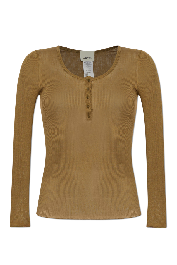 Ribbed top Lamyli od Isabel Marant