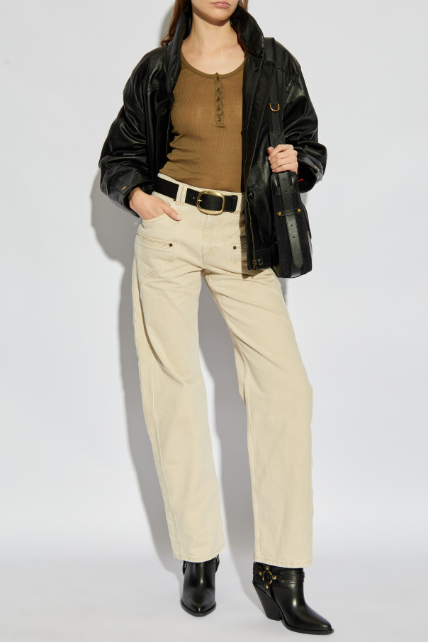 Isabel Marant Ribbed top Lamyli