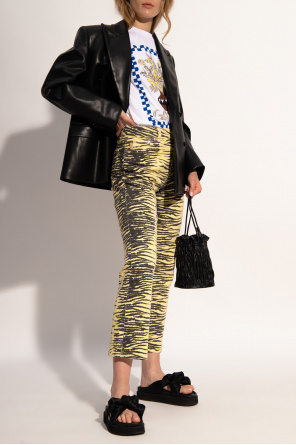 Logo t-shirt od Ganni