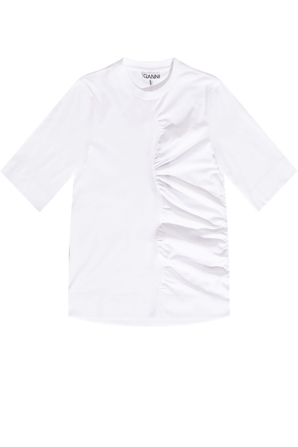 Ganni Ruched T-shirt