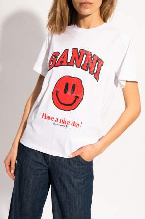 Ganni Printed T-shirt