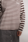Ganni BROWN Long sleeve T-shirt